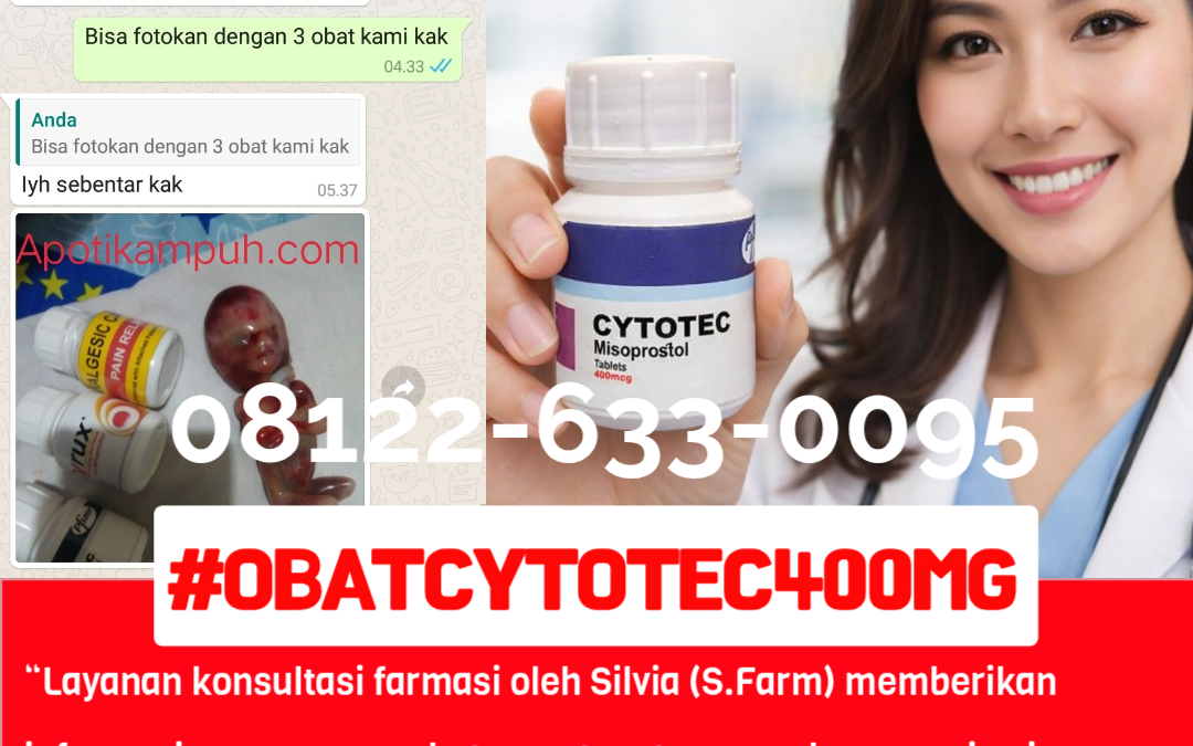 Cytotec 400mcg Obat Pelancar Haid Yang Aman Dan Efektif Untuk Kehamilan Dini  1-4minggu